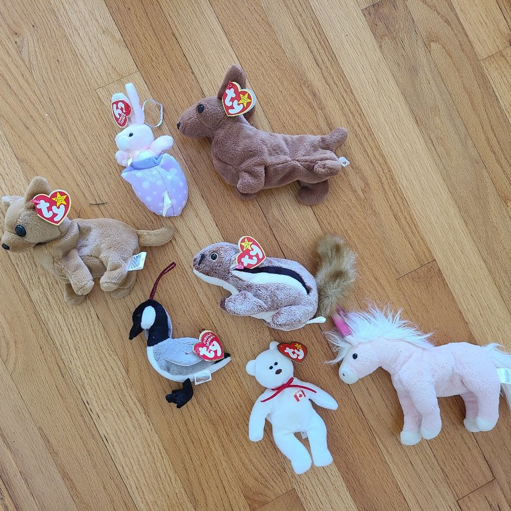 Lot of Ty Beanie Babies